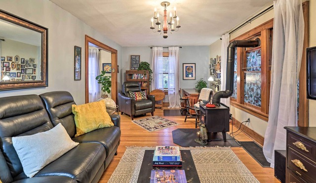 Dog-friendly East Rochester Getaway w/Yard!