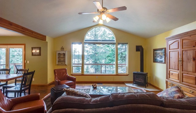Dog-Friendly Family Getaway with Two Canoes, Rec Room & Lake Access Nearby