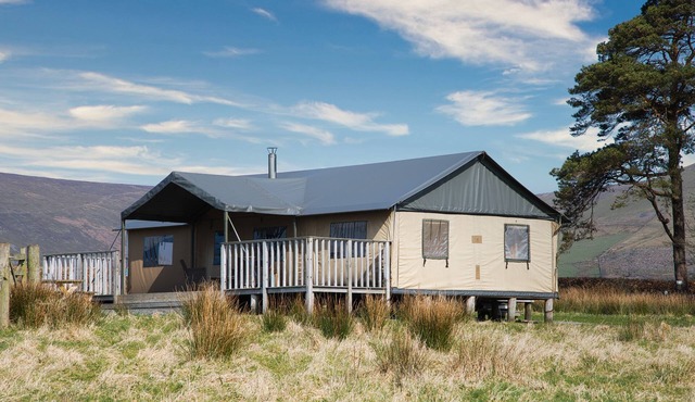 Dog friendly glamping site near Preston, Bleasdale, Lancashire