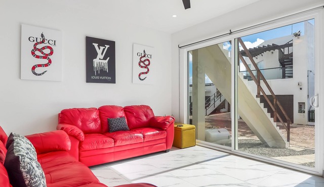 Dog-friendly home 3 rows to beach with rooftop deck, pool, & kitchen