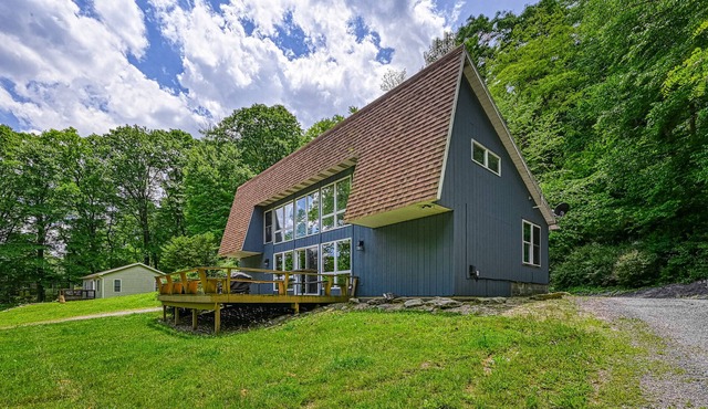 Dog-Friendly Lakehouse with Boat Slip, Large Deck & Partial Water Views