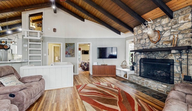 Dog-Friendly Oasis - Game Room, AC, Pool Table, & Fireplace