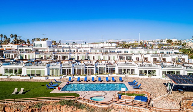 Dog-friendly ocean-view home with heated outdoor pool, hot tub, streaming, patio