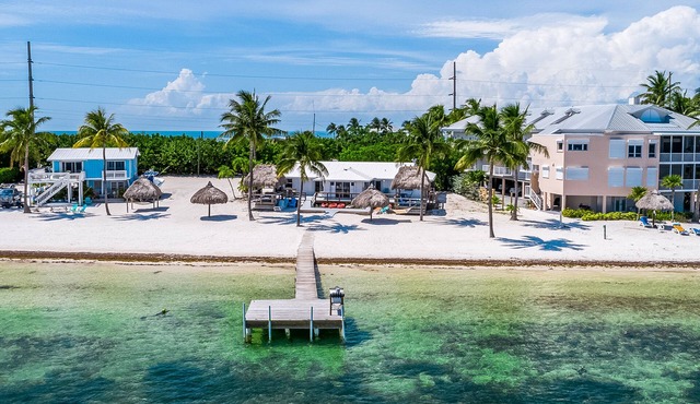 Dog-Friendly, Oceanfront Duplex with Private Beach Access & Dock