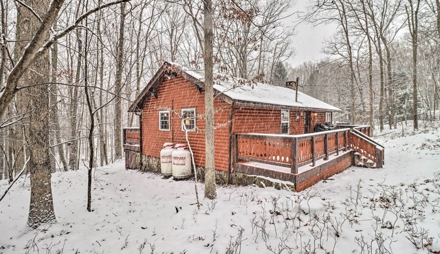 Dog-Friendly Poconos Cabin ~ 15 Mi to Skiing!