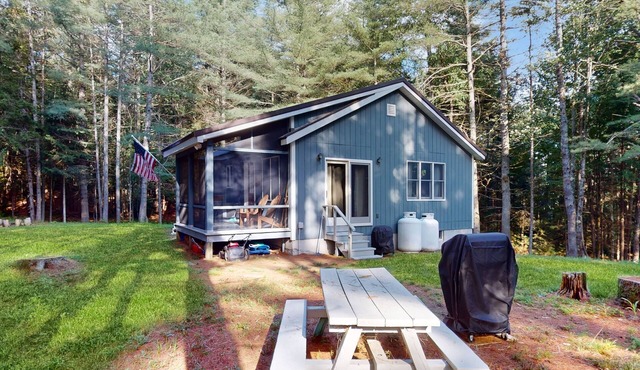 Dog-friendly, riverfront cabin with kayaks and firepits