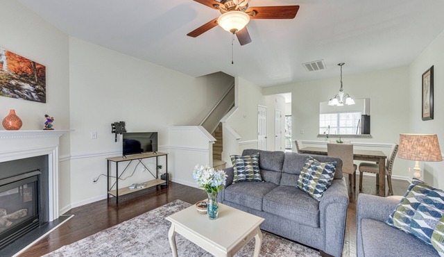 Dog-Friendly Townhome w/Patio in Charlotte Area!