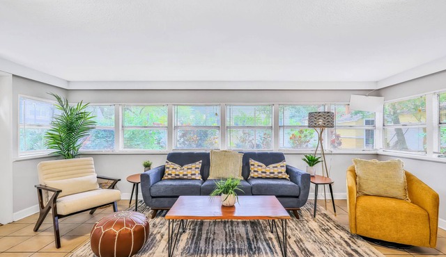 Dog & Snowbird-Friendly Home with Patio, Shuffleboard, Central A/C, WiFi!
