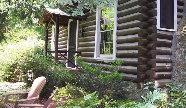 Dog Trot Cabin: Secluded Retreat at Fletcher Park within city limits.
