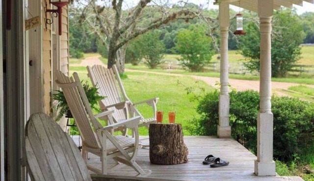 Dog Trot Entire House & Private Pool Texas BlissWood Unique Ranch with optional Safari!