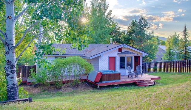 Dogs OK-AC-Private Hot Tub-Steps to Free Town/Mtn Bus/Whistler Park+Garage-W/D-Grill-Big Fenced Yard