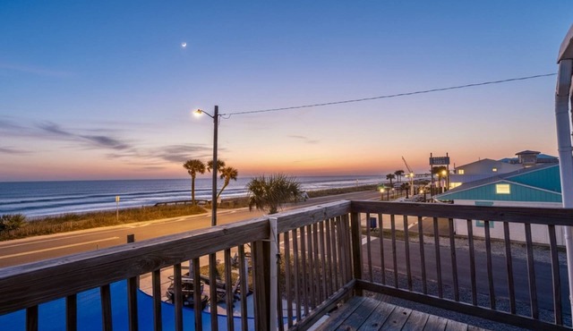 Dolphin Suite at Bombora | Ocean-View 3BR Condo on A1A | Steps to Flagler Beach Pier