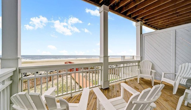 Dolphin Watch | Oceanfront Pet-Friendly Beach House w/Private Elevator