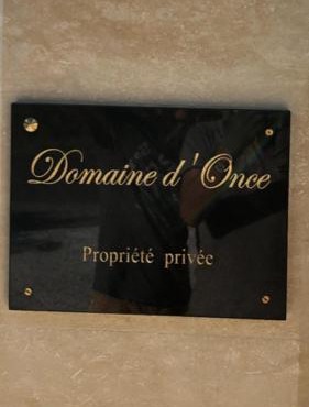 DOMAINE D'ONCE