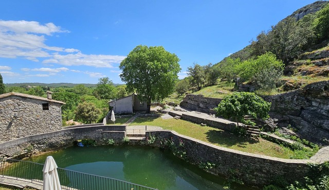 Domaine de Bagard - Gîte la SOURCE 62m² 4/6 pers Large terrace