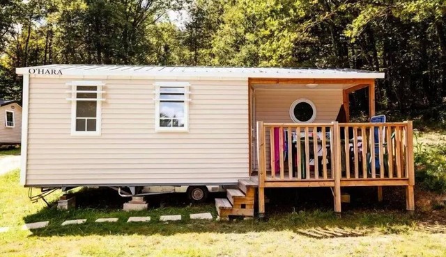 Domaine de Corneuil * - Mobil-home Premium Capucine - 2 bedrooms + terrace semi-covered 4 people