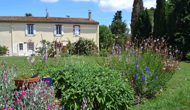 Domaine de Buscail, Bois de Py, swimming pool, park and gardens, magnificent views.