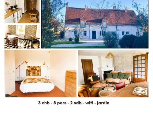 Domaine des Tauperons-8 pers-proche Beauval-wifi