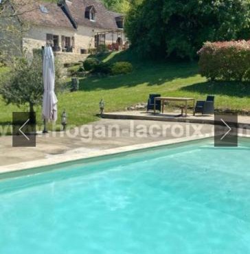Domaine du Bonheur en Pierre avec Piscine, Proche Sarlat