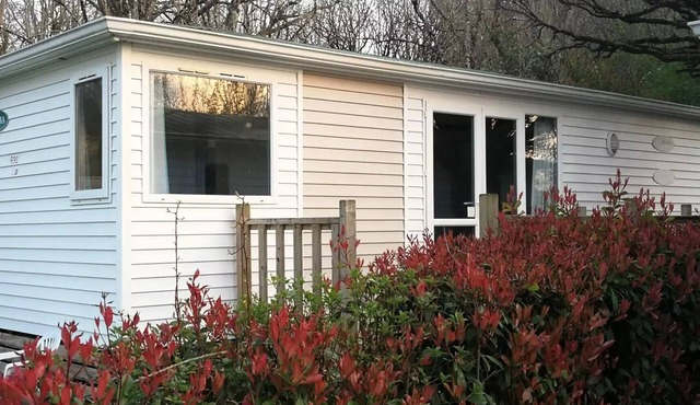 Domaine du Lac de Neguenou * - Mobilhome DUO - 2 bedrooms, 2 bathrooms, 2 toilets, 1 sofa bed, dishwasher, 43.5m2 terrace including 6 people