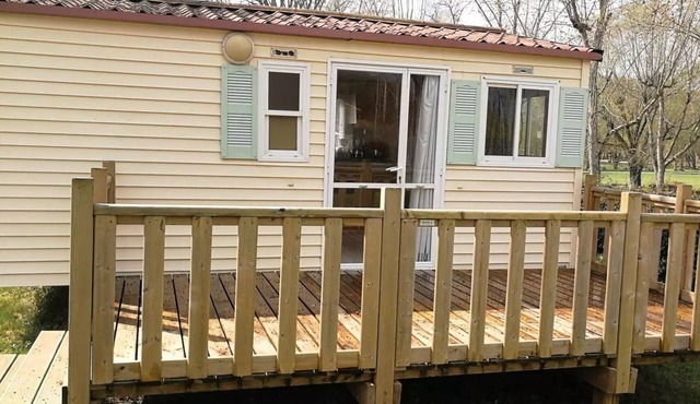 Domaine du Lac de Neguenou * - SOLO mobile home - 1 bedroom - 2 people