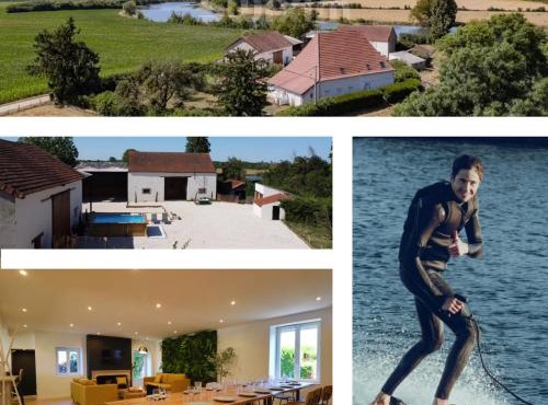 Domaine en bord de saone