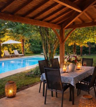 Domaine Le Verger Kleinschalige B&B met groot zwembad en buitenkeuken
