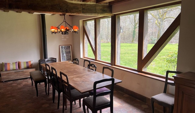 Domaine Les Muids - Gîte "les Oiseaux". Piscine et Forêt Privée Proche de Paris