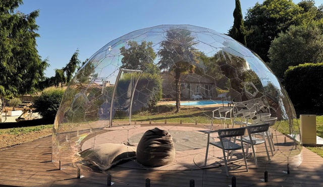 Domaine Lucienne. An exceptional property with domes and pickleball court.