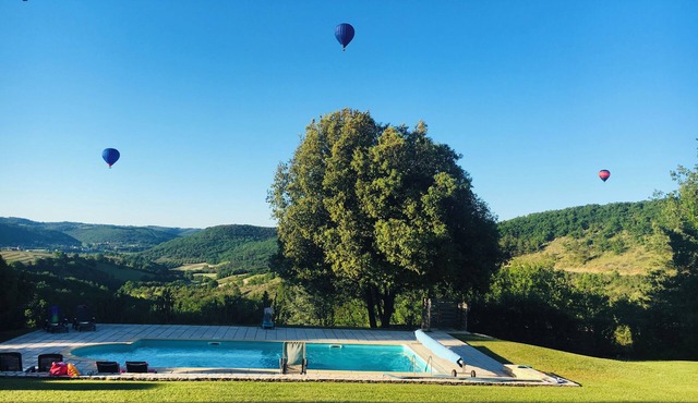 Domaine Terre de Blade, view of Josephine Baker's legacy