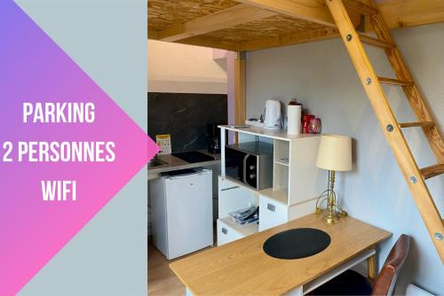 Domus Lemaitre 3, 2 people, Wi-Fi, mezzanine bed