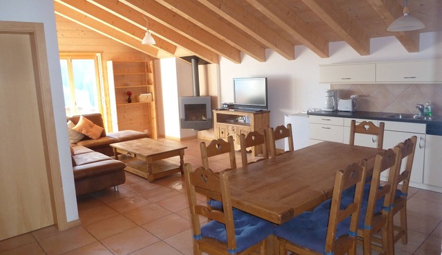 Doorstep skiing from a 'chocolate box' Swiss ski village.