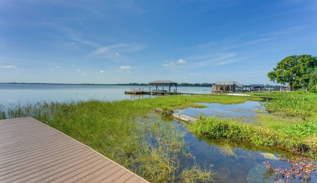 Dora Canal Views & Shared Dock: Apt in Tavares!