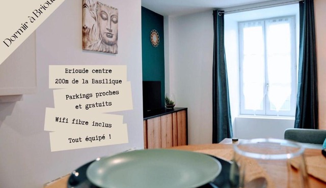Dormir à Brioude - appartement 'esprit zen'