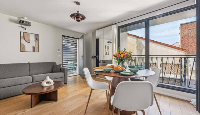 Double Apartement l 15min Eiffel Tower by Car