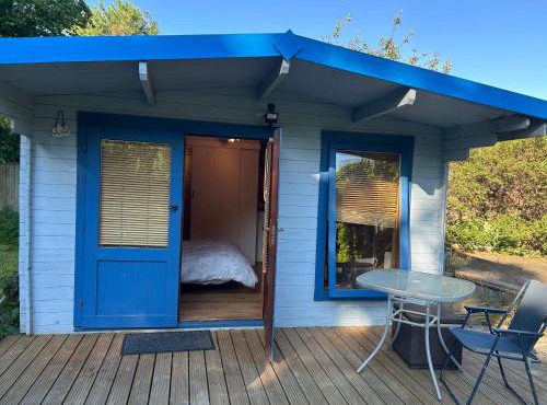 Double bedroom cabin suffolk