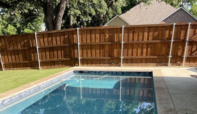 Double corner lot getaway close to Lewisville Lake and 35E