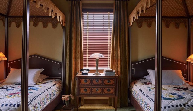 Double Delight at Ulysses Hotel: Unique Decor & On-Site Dining in Downtown