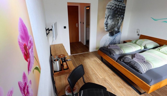 Double room (20m²) with amazing view in Schönwald