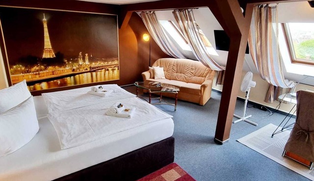Double room-Shared Bathroom-Doppel Pension in Chemnitz