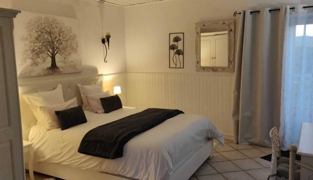 Double room with garden terrace