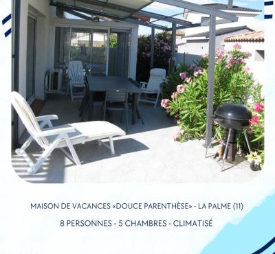 Douce Parenthèse - Maison de Vacances - 8 pers - Terrasse