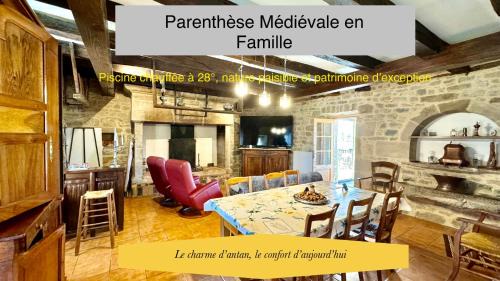 Douceur d eau gite de charme avec piscine couverte chauffée 28 degré Padirac rocamadour