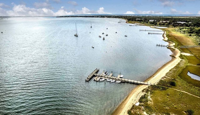 Down Harbor Contemporary With Private Association Beach