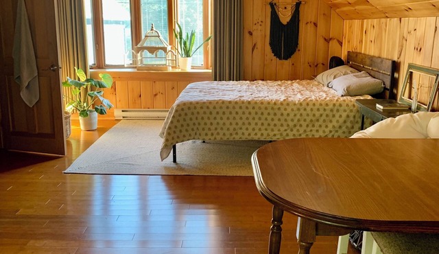 Down the road from Bayview Beach on Ferry Rd! Bright, and newly furnished 2 BR.