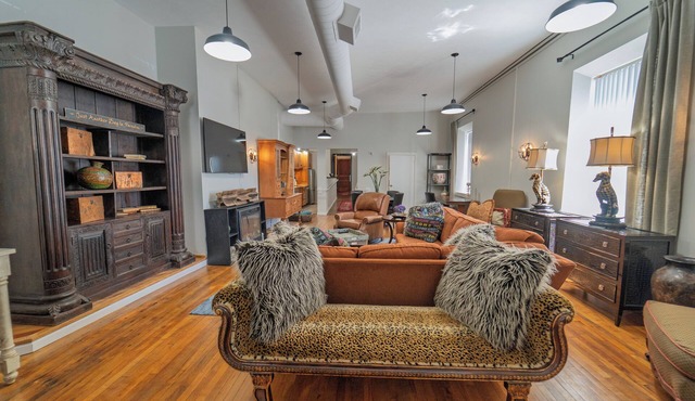 Down Town Poshy-Poshy, upscale 2 bedroom loft