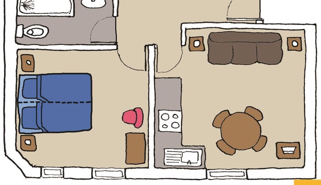 Downs View lovely light apartment