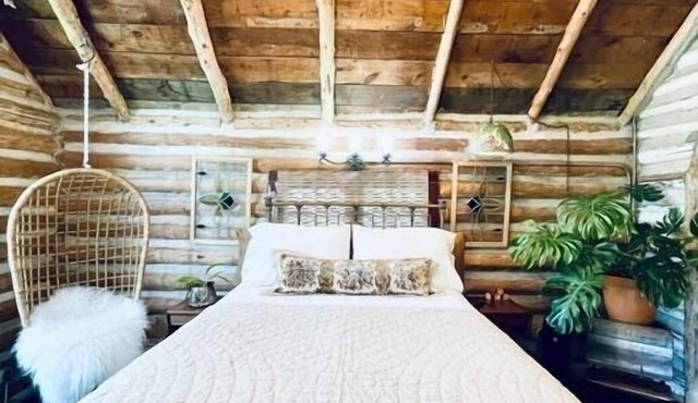 Downtown 1930’s Log Cabin