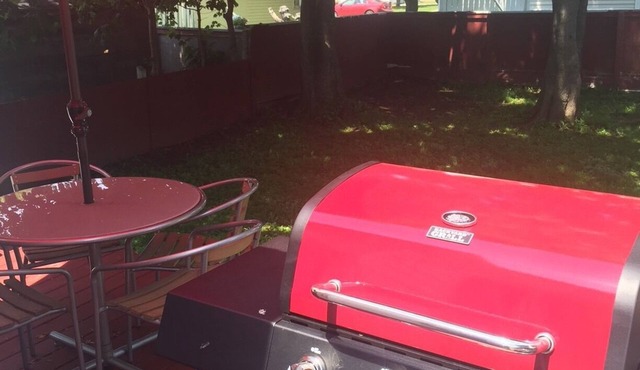 Downtown across from the beach