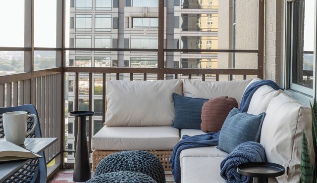 Downtown ATL Condo Balcony